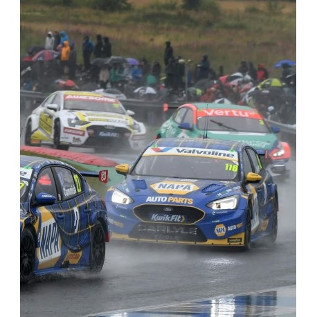 Ford Focus Titanium 116 BTCC Knockhill Ash Sutton 2026 Race Against Dementia Spark UK075