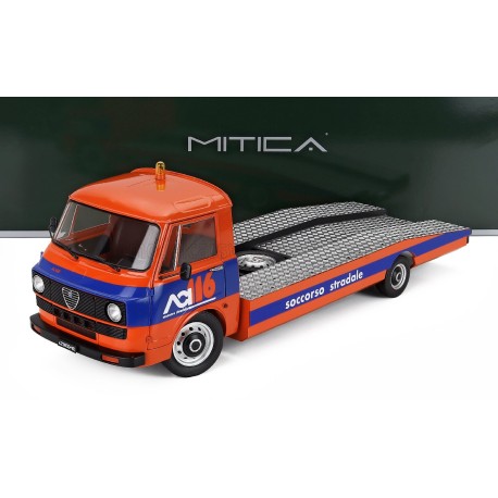 Alfa Romeo A12 F12 Carro Attrezzi Seconda Serie - ACI Soccorso Stradale 1977 Orange Blue Mitica MITICA200085-D