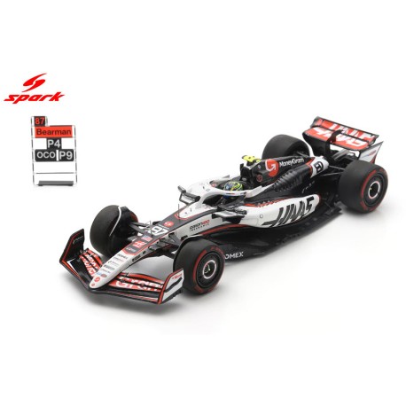 Haas Ferrari VF-25 87 Oliver Bearman F1 4th Mexique 2025 Spark S9676