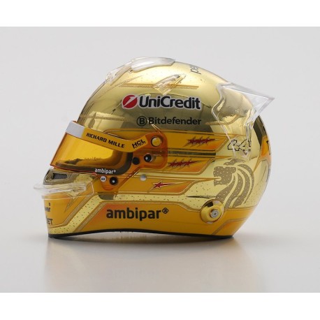 Casque Helmet 1/5 Lewis Hamilton Scuderia Ferrari F1 Singapour 2025 Looksmart LSHEL023