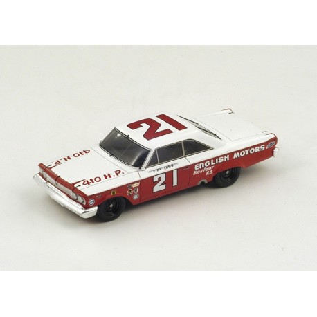 Ford Galaxy 21 Daytona 500 1963 Tiny Lund Spark S3600