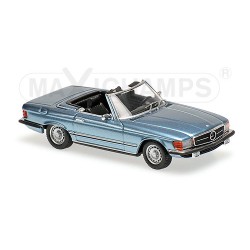 Mercedes-Benz 350 SL 1974 Bleue claire Maxichamps 940033430