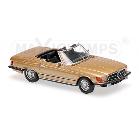 Mercedes-Benz 350 SL 1974 Gold Maxichamps 940033431