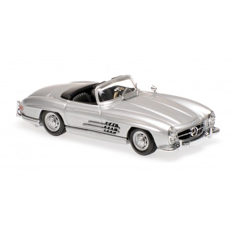 Mercedes-Benz 300 SL Roadster 1955 Silver Maxichamps 940039030