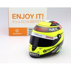 Casque 1/2 Sergio Perez F1 2016 Schuberth