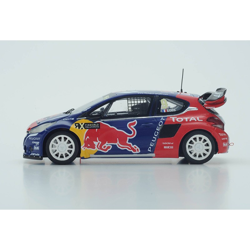 Spark Peugeot 208 WRX RX De Lettonie 2016 – Miniature 1/43 En Boîte – AG K4