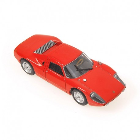 PORSCHE 904 GTS 1964 ROUGE MINICHAMPS 1/18