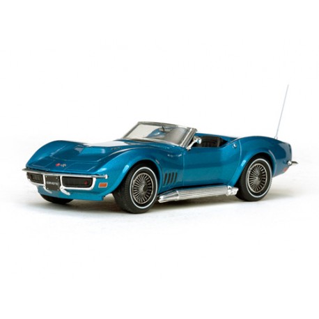 Corvette Cabriolet 1968 Bleue Vitesse VI36238