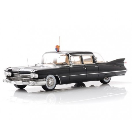 Cadillac Series 75 Limousine Queen Elizabeth II 1958 Noire Truescale TSM114334