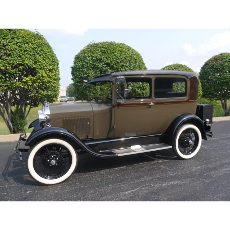Ford A-Model Tudor Noire et Beige 1931 Sunstar SUN6103