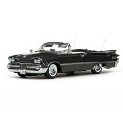 Dodge Customs Royal Lancer Cabriolet "Ouverte" Bleue et Noire 1959 Sunstar SUN5474
