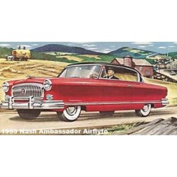 Nash Ambassador Airflyte Rouge et Noire 1952 Sunstar SUN5117