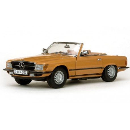 Mercedes 350 SL Cabriolet Beige 1977 Sunstar SUN4672