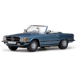 Mercedes 350 SL Cabriolet Bleue Métalisée 1977 Sunstar SUN4373