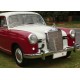 Mercedes 220SE Coupé Rouge et Beige 1959 Sunstar SUN4609