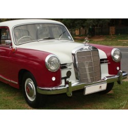 Mercedes 220SE Coupé Rouge et Beige 1959 Sunstar SUN4609