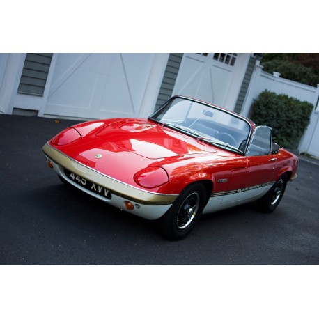 Lotus Elan Sprint Rouge 1971 Sunstar SUN4083