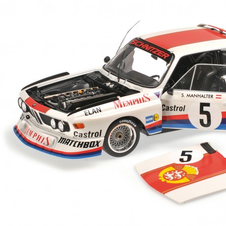 BMW 3.5 CSL 5 Havirov International 1977 Sepp Manhalter Minichamps 180772005