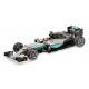 Mercedes W07 Hybrid F1 2016 Lewis Hamilton Minichamps 110160044