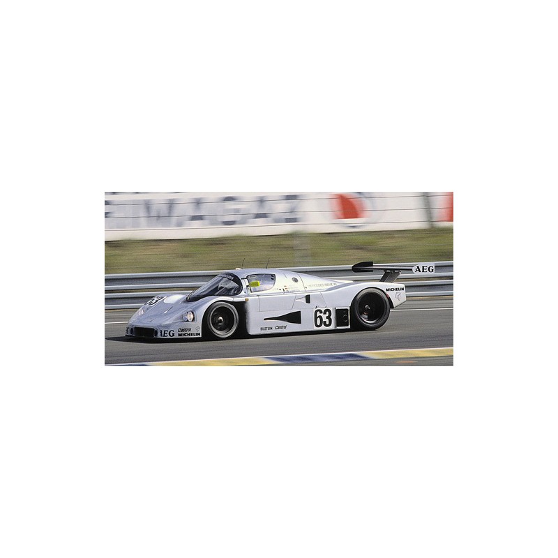 Scale Model Of Mercedes-Benz Sauber C9 24 Heures Du Mans #63  Mass Dickens Reuter 1989