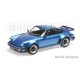 Porsche 911 Turbo 1977 Bleue Minichamps 125066104