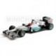 Mercedes GP W03 Brésil 2012 Last Race Michael Schumacher Minichamps 110120407