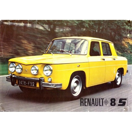 Renault 8 Gordini 1964 Jaune Maxichamps 940113551