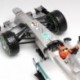 Mercedes GP W03 Brésil 2012 Last Race Michael Schumacher Minichamps 110120407