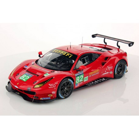 Ferrari 488 GTE 82 24 Heures du Mans 2016 Looksmart LS18LM011