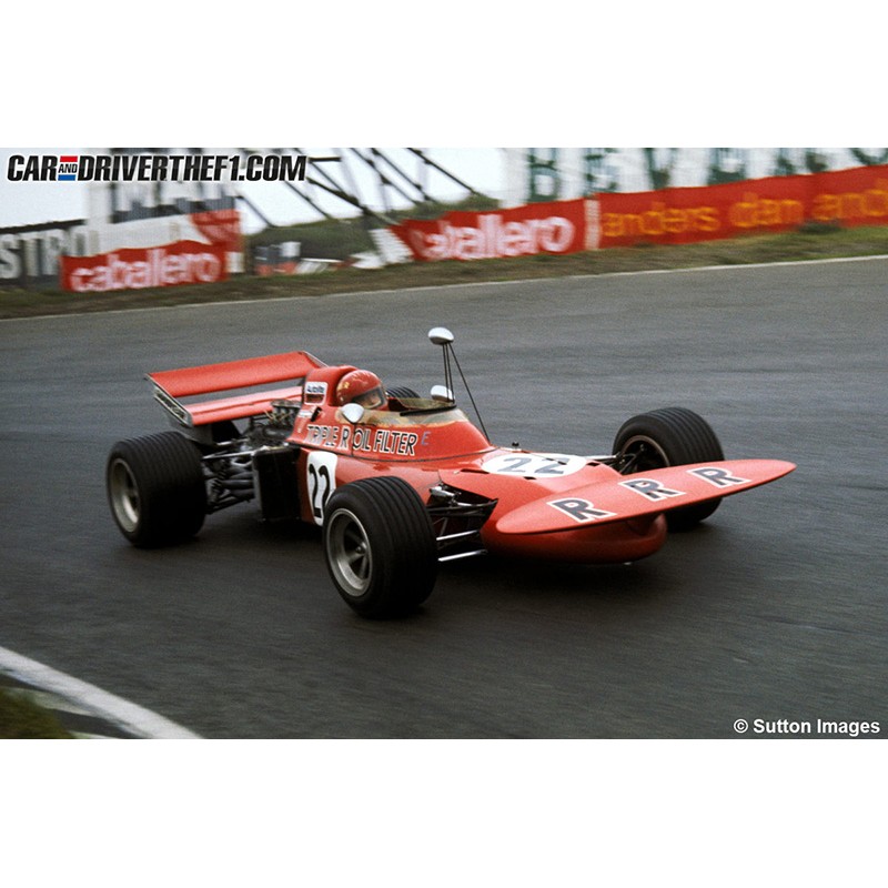 Miniature Franco Marsh 711 F1 1971 - Échelle 1/43 - Métal - Kit Model