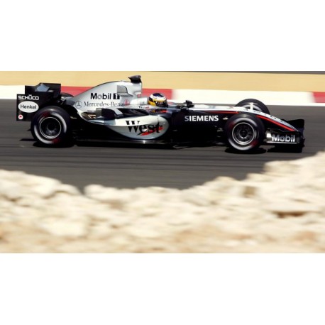 McLaren Mercedes MP4/20 10 F1 Bahrain 2005 Pedro De La Rosa Spark S5393