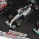 Set de 3 Voitures Lewis Hamilton Champion du Monde 2008 - 2014 - 2015 Minichamps 412081415