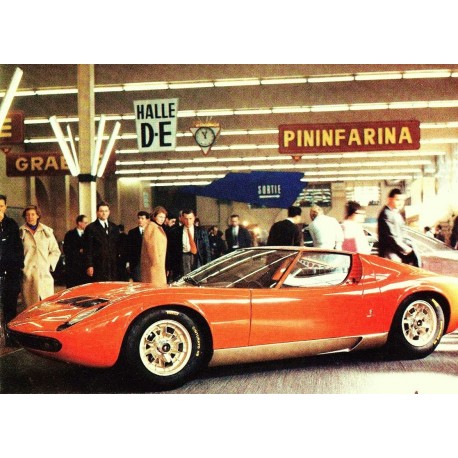 Lamborghini Miura P400 Genève Motorshow 1966 Looksmart LSMH01