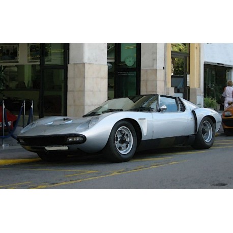 Lamborghini Miura SVJ Grise S/N 4860 1971 Looksmart LSMH07