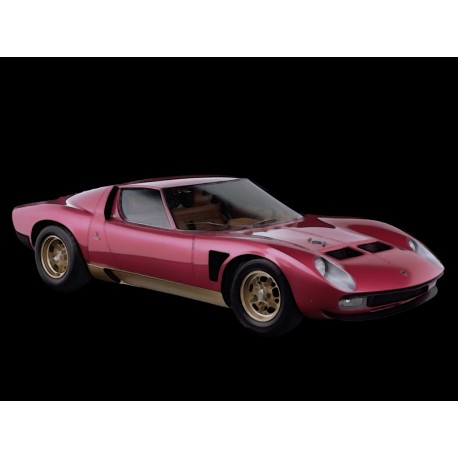 Lamborghini Miura SVJ Jota Rose S/N 4892 1971 Looksmart LSMH011