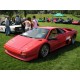 Lamborghini Diablo Rouge 1990 avec Showcase Looksmart LSDH01V