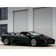 Lamborghini Diablo VT Roadster Noire 1995 avec Showcase Looksmart LSDH03V
