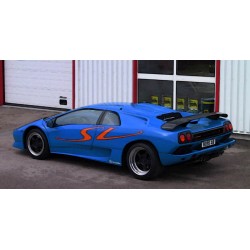Lamborghini Diablo SV Bleue 1995 avec Showcase Looksmart LSDH06V