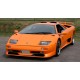 Lamborghini Diablo SV Orange 1999 avec Showcase Looksmart LSDH07V