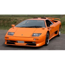 Lamborghini Diablo SV Orange 1999 avec Showcase Looksmart LSDH07V