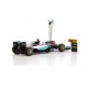 Set World Champion Mercedes W07 Hybrid 6 Grand Prix de F1 2016 Nico Rosberg Spark S5025