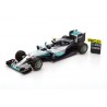 Set World Champion Mercedes W07 Hybrid 6 F1 Abu Dhabi 2016 Nico Rosberg Spark 18S250