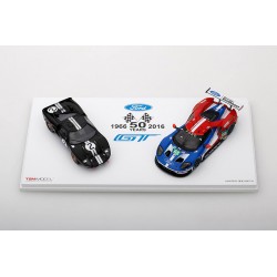 Coffret Ford GT Le Mans 50ème Anniversaire 1966 2016 Truescale TSM430183