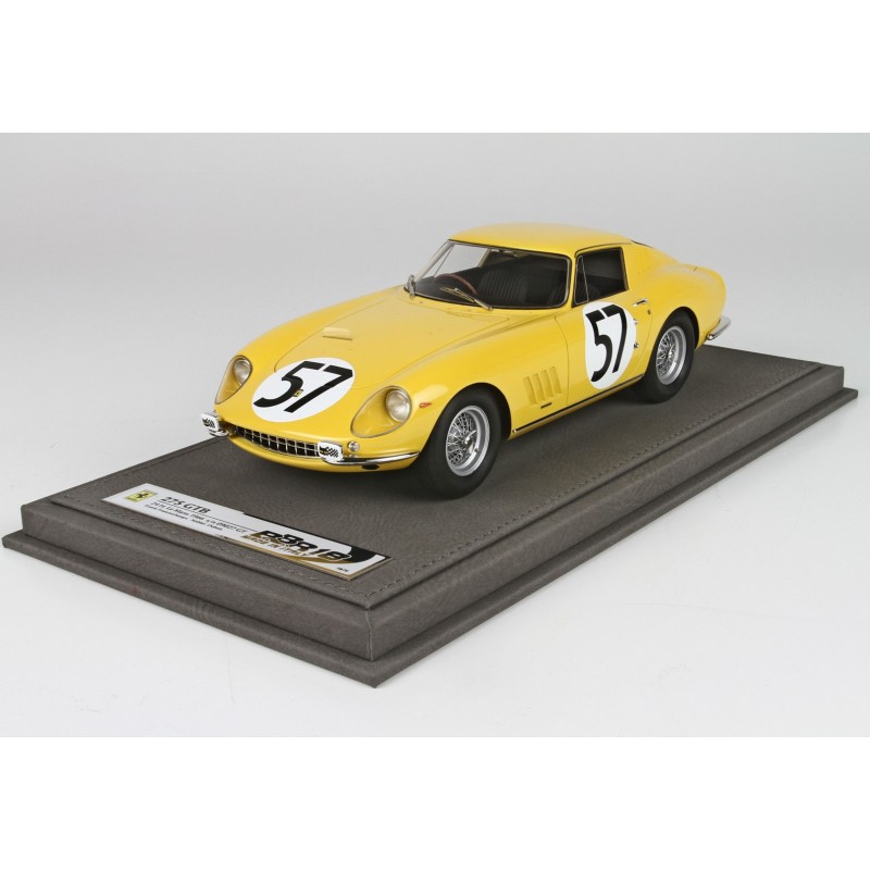 CMR 1/18 Résine – Ferrari 275 GTB N°57 Le Mans 1966, Noblet/Dubois, édition Limitée