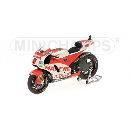 Ducati Desmosedici GP11 Moto GP Qatar 2011 Hector Barbera Minichamps 123110008