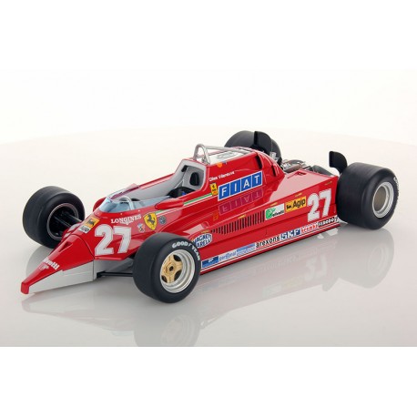 Ferrari 126CK vs F-104 Starfighter Gilles Villeneuve 1981 Looksmart LS18RC06