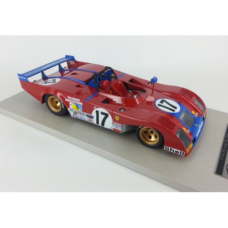Ferrari 312PB 15 24 Heures du Mans 1973 Tecnomodel TM1834A - Miniatures