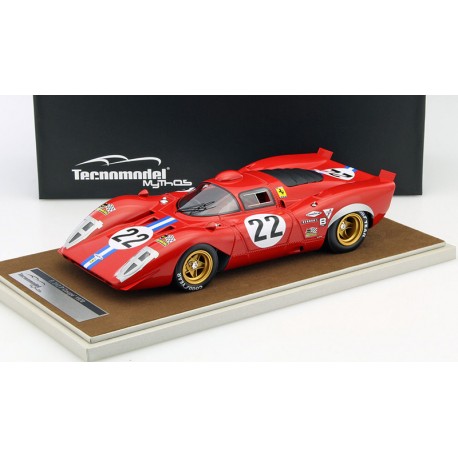 Ferrari 312P Coupe 22 12 Heures de Sebring 1970 Tecnomodel TM1835E