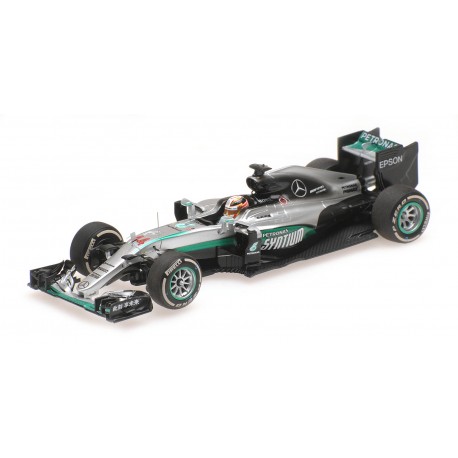 Mercedes W07 Hybrid F1 Chine 2016 Lewis Hamilton Minichamps 417160244