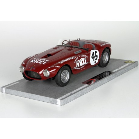 Ferrari 340 Spider Vignale 45 Carrera Panamericana 1954 Chinetti De Portago BBR BBRC1823